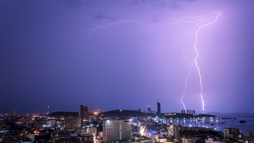 thunder storms